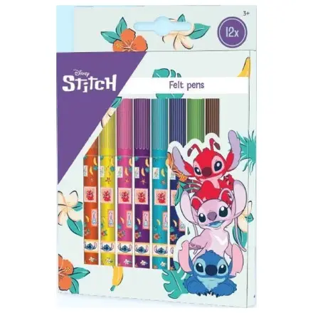 Stitch Aloha sada fixiek s plsteným hrotom, 12 ks produktová fotografia