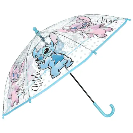 Stitch Angel detský priehľadný dáždnik 72 cm produktová fotografia
