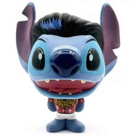 Stitch Elvis Blue Hawaiian Bhunny Flocked vinylová figúrka produktová fotografia