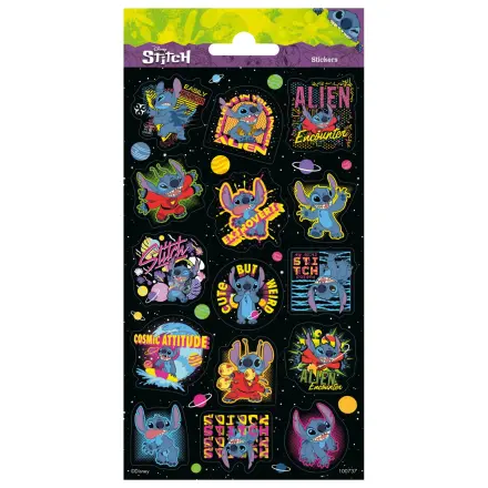 Stitch Extrovert trblietavá súprava nálepiek produktová fotografia