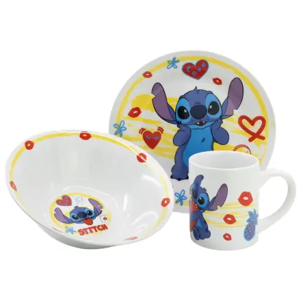 Stitch Heart porcelánová súprava riadu produktová fotografia