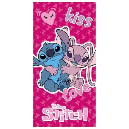Lilo & Stitch Kiss, Love Uterák 70x140 cm produktová fotografia