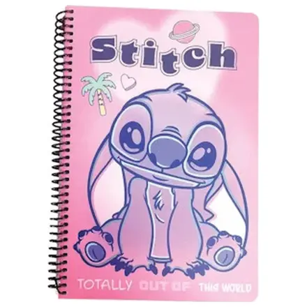 Stitch Palm B/5 linajkový špirálový zápisník 70 listov produktová fotografia