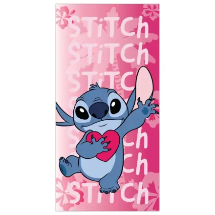 Stitch Ružové Srdce Uterák produktová fotografia
