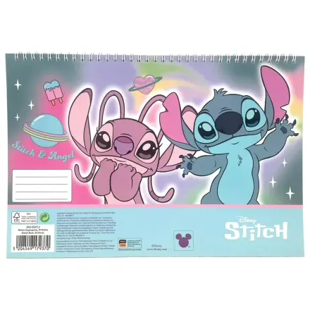 Stitch Universe A/4 Špirálový skicár, 30 listov produktová fotografia
