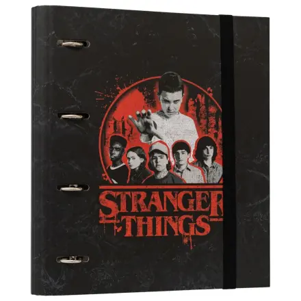 Stranger Things 4 krúžkový zakladač produktová fotografia