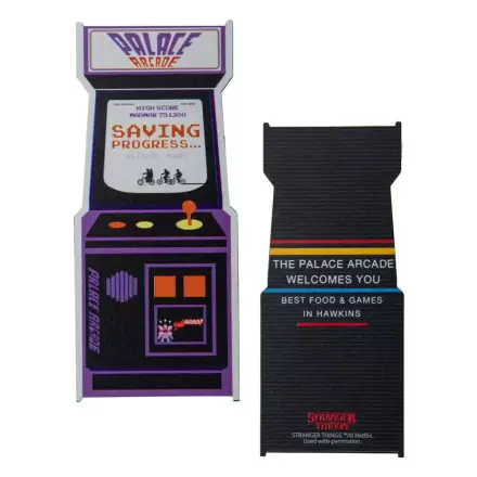Stranger Things Záložka Arcade Kovová produktová fotografia
