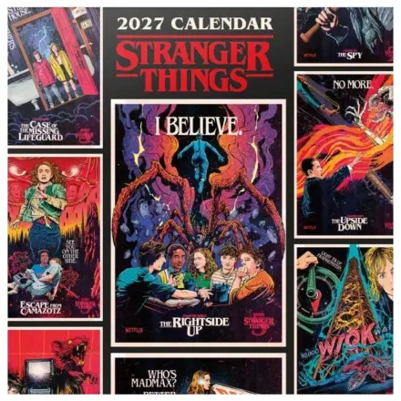 Stranger Things Nástenný kalendár 2027 30 x 30 cm produktová fotografia