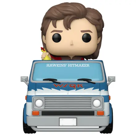 Stranger Things Funko POP! Rides Deluxe Vinylová figúrka Steve with The Squawk Van Exclusive 9 cm produktová fotografia