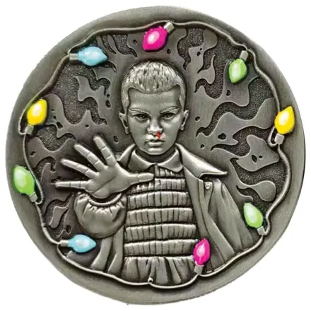 Zberateľská minca Stranger Things 10. výročie Eleven Limited Edition produktová fotografia