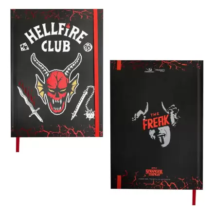 Stranger Things zápisník Hell Fire Club produktová fotografia