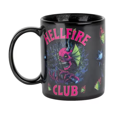 Stranger Things Heat Change Hrnček Hellfire Club 320 ml termékfotója