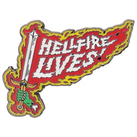 Stranger Things Pin odznak Hellfire Lives Limitovaná edícia produktová fotografia