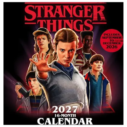 Stranger Things kalendár 2027 30 x 30 cm produktová fotografia
