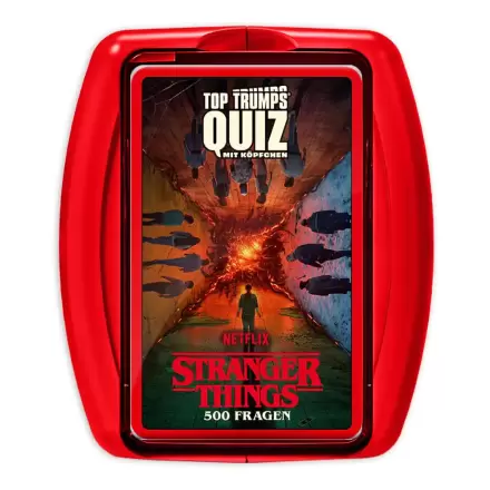 Stranger Things kartová hra Top Trumps kvíz *Nemecká verzia* produktová fotografia