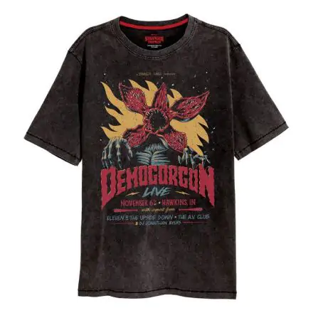 Stranger Things Vintage Demogorgon tričko produktová fotografia
