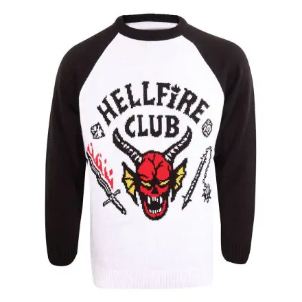 Stranger Things Hellfire Club Christmas mikina produktová fotografia