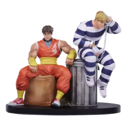 Street Fighter PVC szobor 1/10 Cody & Guy 18 cm termékfotója