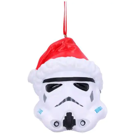 Originál Stormtrooper Vianočný stromček na zavesenie - Santa klobúk 8 cm termékfotója