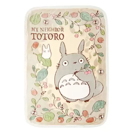 Studio Ghibli Fleece deka My Neighbor Totoro Rosehips and Hazelnuts 100 x 140 cm produktová fotografia