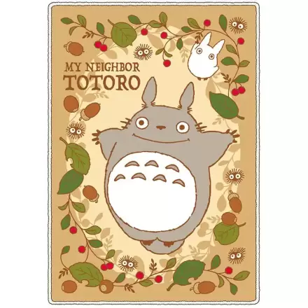 Studio Ghibli Fleece deka My Neighbor Totoro Rosehips and Hazelnuts 200 x 140 cm produktová fotografia
