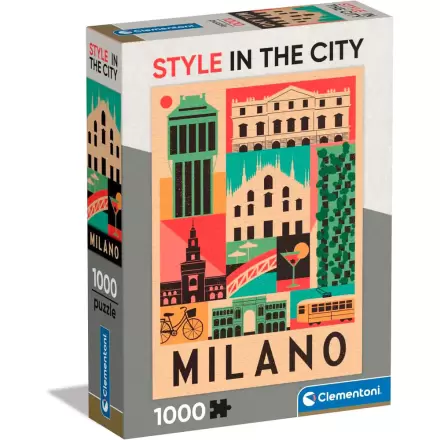Style in the City Milan puzzle 1000ks produktová fotografia