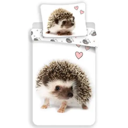 Obliečka na paplón Hedgehog 140×200 cm, 70×90 cm produktová fotografia
