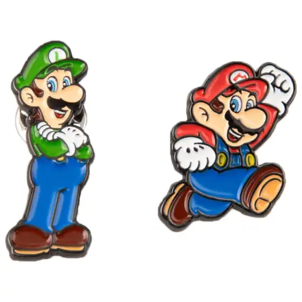 Super Mario Pin Badge 2-Pack produktová fotografia