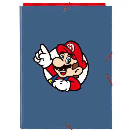 Super Mario A4 kartónový zakladač s klopami produktová fotografia