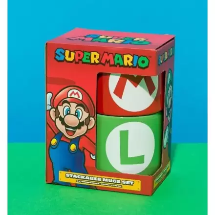 Super Mario Bros Sada 2 hrnčekov produktová fotografia
