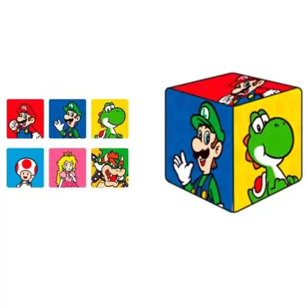 Super Mario Bros 3D kockový vankúš produktová fotografia