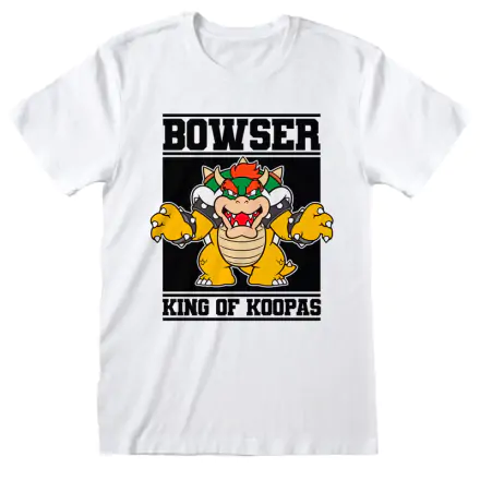Super Mario Bros Bowser King Of Koopa tričko produktová fotografia
