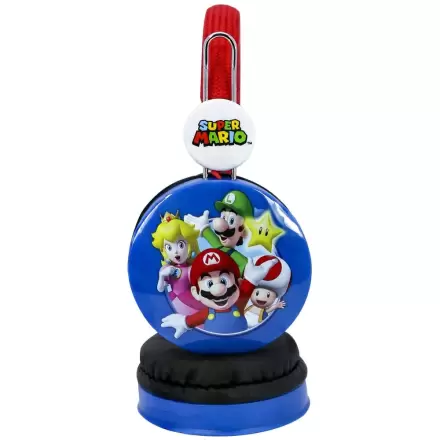 Super Mario Bros core detské slúchadlá produktová fotografia