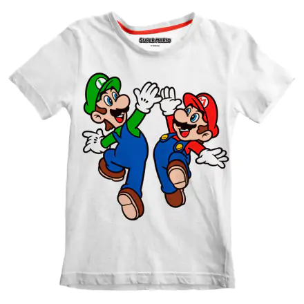 Super Mario Bros Mario and Luigi Detské tričko produktová fotografia
