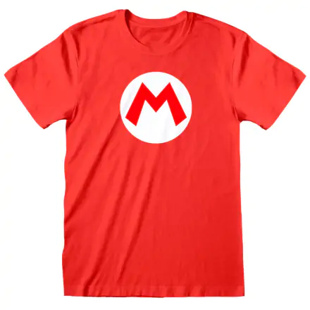 Super Mario Bros Mario Badge tričko produktová fotografia