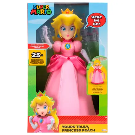 Super Mario Bros Peach figúrka 36 cm produktová fotografia