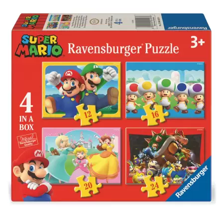 Super Mario Bros puzzle 12-16-20-24 dielikov produktová fotografia