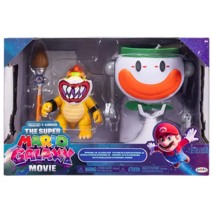 Super Mario Bros - Super Mario Galaxy Movie Bowser Jr. Clown Car figúrka produktová fotografia