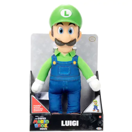 Plyšová figúrka Luigi 30 cm z filmu Super Mario Bros. Movie termékfotója