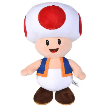 Super Mario Bros Toad plyšová postavička 40 cm termékfotója