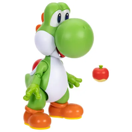 Super Mario Bros Yum Yum Yoshi interaktívna figúrka 20 cm produktová fotografia