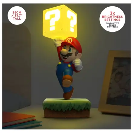 Super Mario Diorama Light Mario produktová fotografia