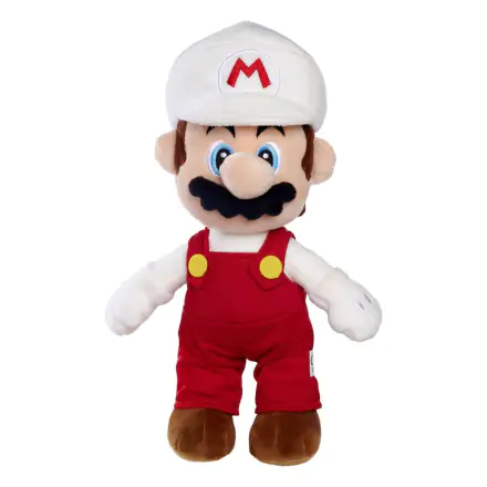 Super Mario plyšová figúrka Feuer Mario 30 cm termékfotója