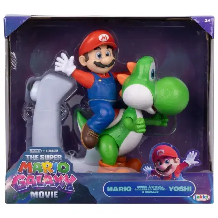 Super Mario Galaxy Movie Mario & Yoshi figúrka produktová fotografia