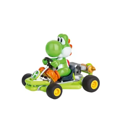 Super Mario Kart RC diaľkovo ovládané auto 1/18 2.4GHz Pipe Kart Yoshi produktová fotografia