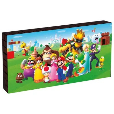 Super Mario svietiace plátno produktová fotografia