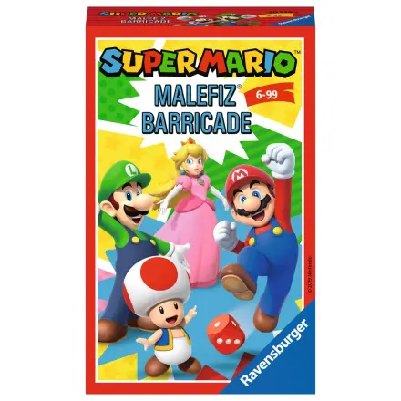 Super Mario Malefiz Barricade cestovná hra produktová fotografia