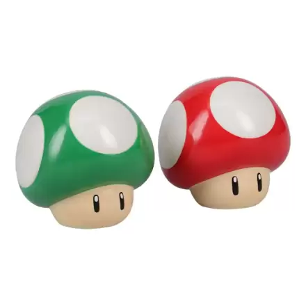 Super Mario soľnička a korenička Mushroom termékfotója