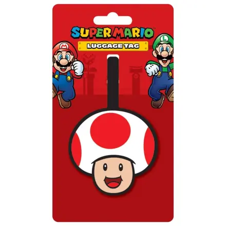 Super Mario menovka na batožinu (Toad) produktová fotografia