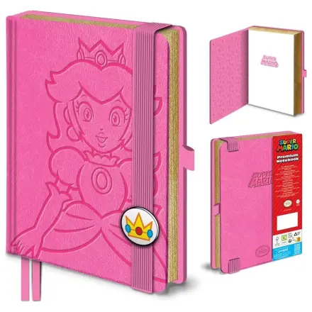 Super Mario Princess Peach A5 zápisník produktová fotografia